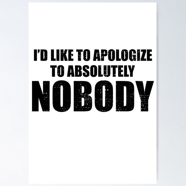 Item preview, Conor McGregor Apologize to nobody design designed and sold by Mariamdesign.