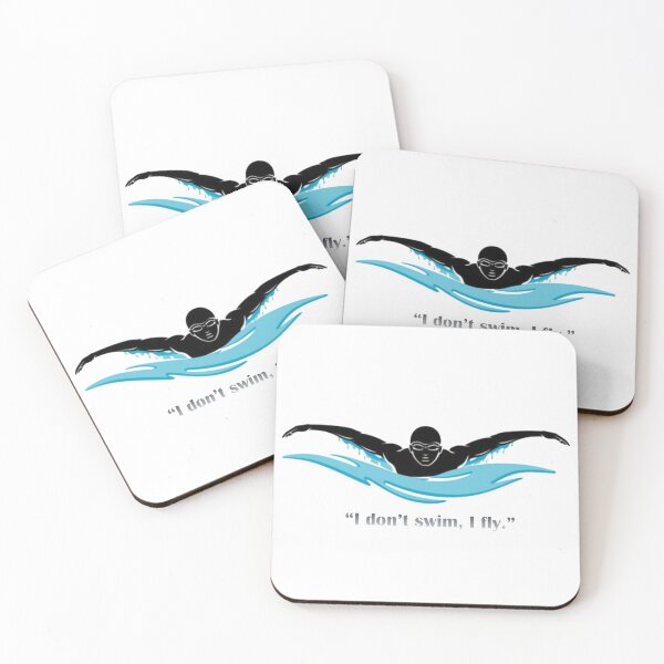 Item preview, I don't swim, I fly designed and sold by BingBangDesigns.