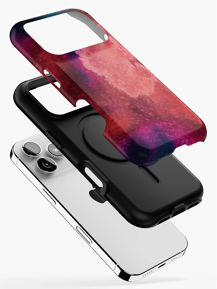 Thumbnail 2 of 4, iPhone Case, 105 red designed and sold by AlgorithmAB.
