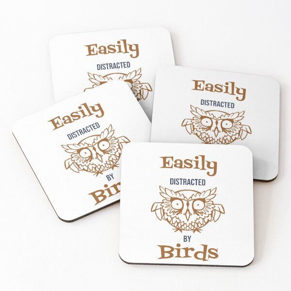 Item preview, Easily Distracted By Birds, Bird Watcher, Funny Bird, Bird lovers designed and sold by KOOL Studio.