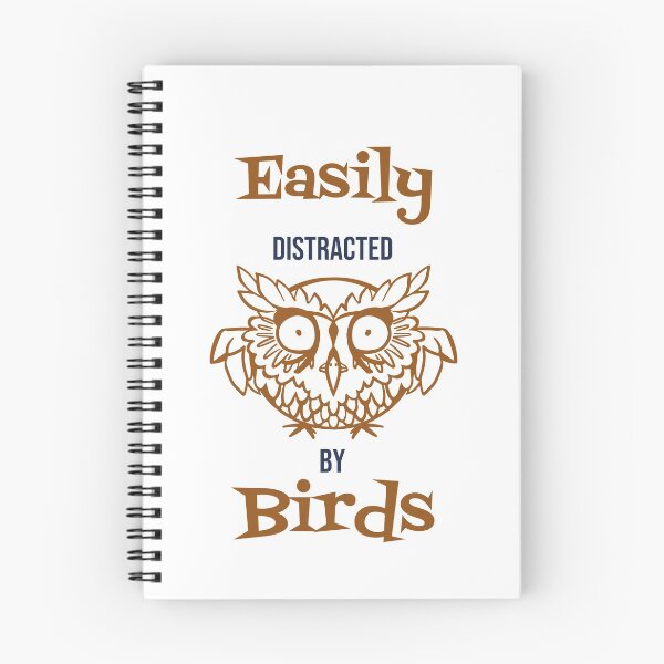 Item preview, Easily Distracted By Birds, Bird Watcher, Funny Bird, Bird lovers designed and sold by KOOL Studio.