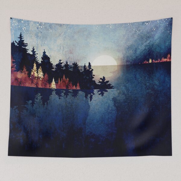 Item preview, Autumn Moon Reflection designed and sold by spacefrogdesign.
