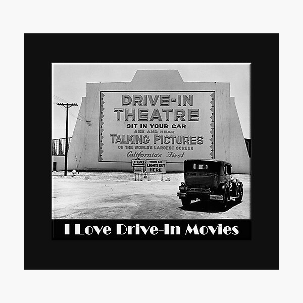 Item preview, I Love Drive-In Movies designed and sold by Lawrence Baird.