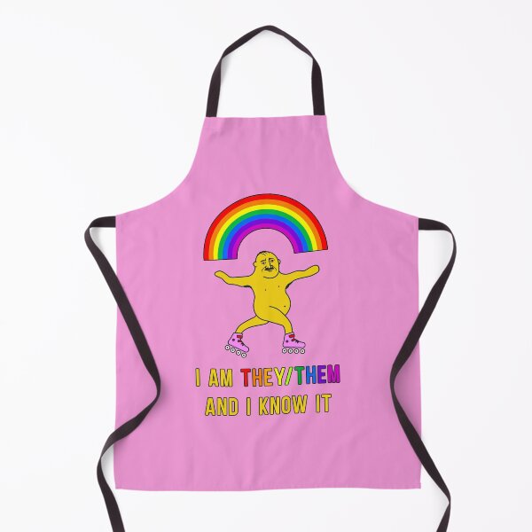 Item preview, Genderfluid design for non-binary people personal pronouns They Them (They/Them) designed and sold by plumpjose.