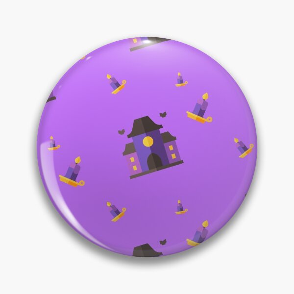 Artikelvorschau, Frohe Halloween-Feiertage | Gruseliges Schloss mit Fledermaus- und Kerzenmuster entworfen und verkauft von Ainbowz-Artwork.