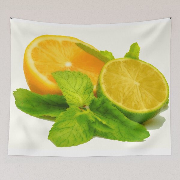 Item preview, Lemon And Lime And Mint, Fruity Design designed and sold by Kiraslife.