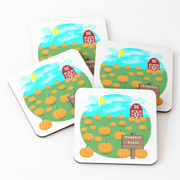 Item preview, Cute circle shaped pumpkin patch design  designed and sold by L1221e92.