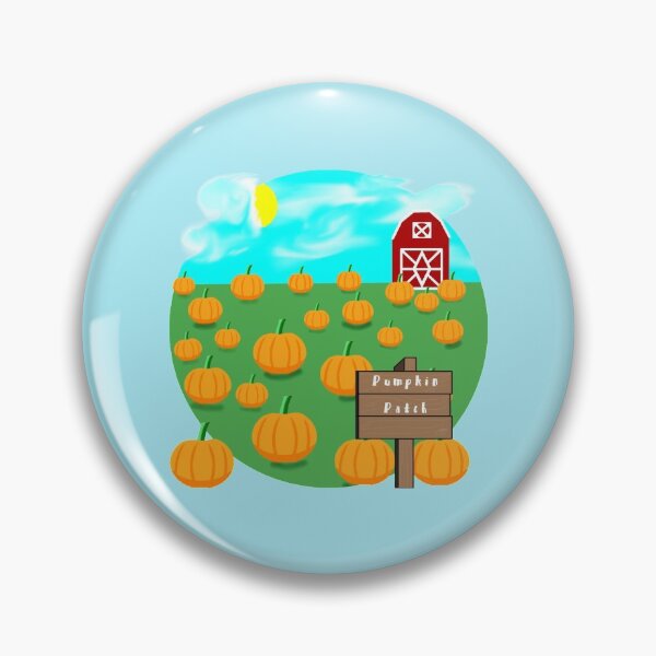 Item preview, Cute circle shaped pumpkin patch design  designed and sold by L1221e92.