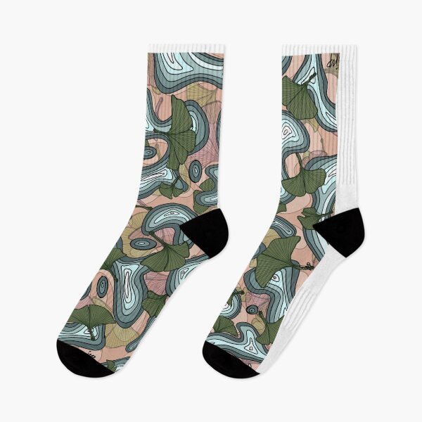 Item preview, Abstract Gingko Design designed and sold by IsabellaPellino.