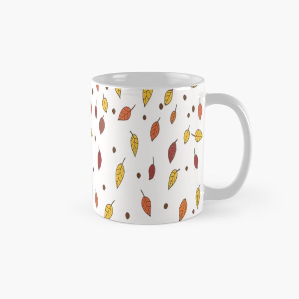 Item preview, Autumn Leaf Pattern Graphic Design Orange, Rust & Yellow Background Beautiful Fall designed and sold by Cute & Sassy Custom Gifting Boutiques.