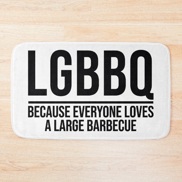 Item preview, EVERYBODY LOVES A LARGE BARBECUE designed and sold by thedvguy.