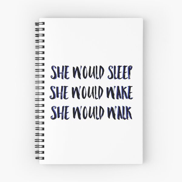 Item preview, She would sleep, wake, walk  designed and sold by valenpedro.