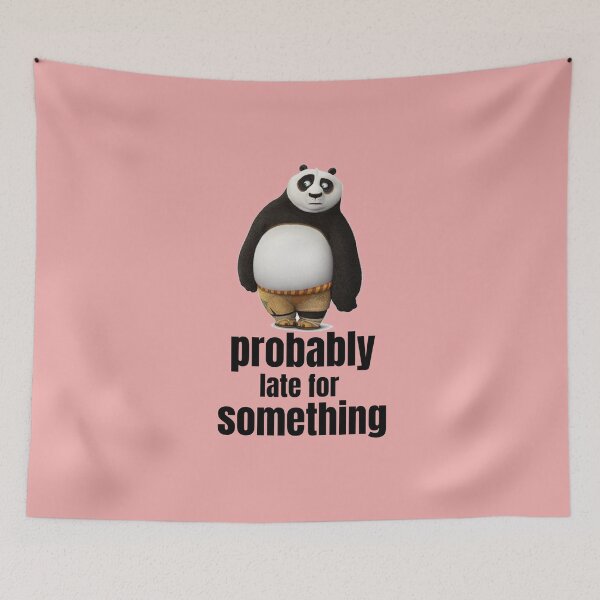 Item preview, Probably late for something designed and sold by Toothless-3377.