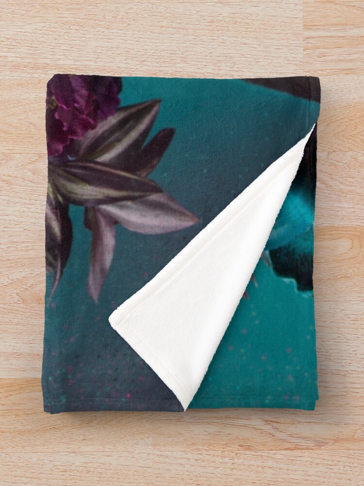 Alternate view of Flower Power, Aden Throw Blanket
