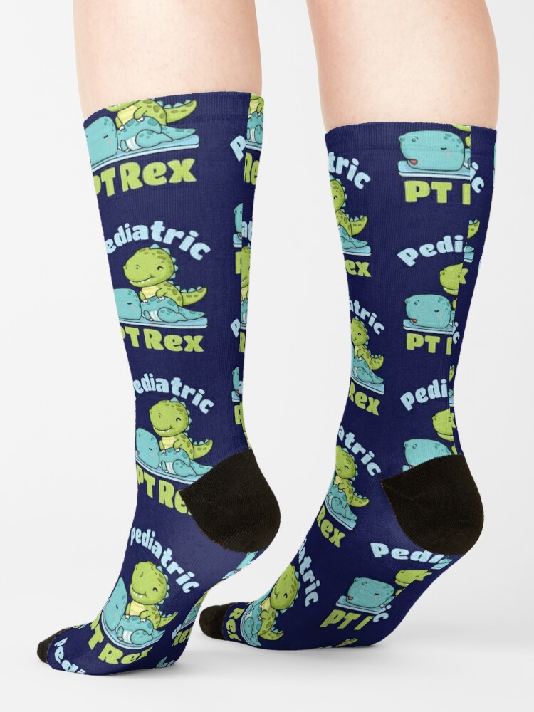 Pediatric PT Rex Physical Therapist Therapy Socks for Sale by jaygo