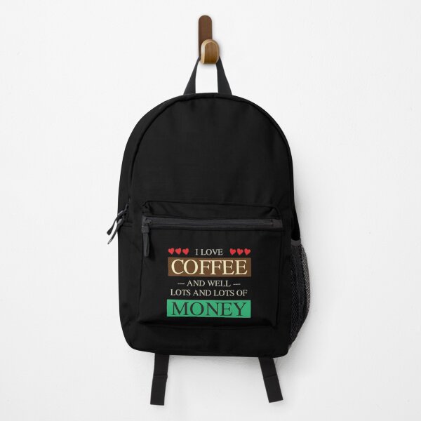 Item preview, I Love Coffee And Well Lots And Lots Of Money , Funny Gift Idea Coffee And Money Lovers designed and sold by awesomedraw.