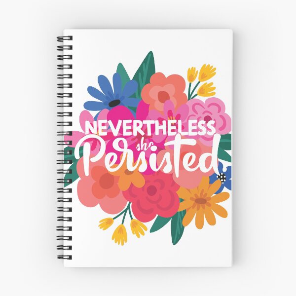 Item preview, nevertheless she persisted quote feminist designed and sold by Teeflex.