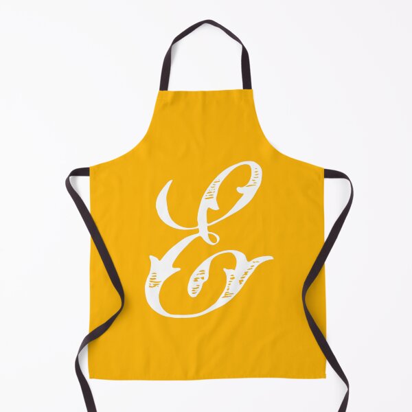 Item preview, Vintage Stylish White Mustard Yellow Monogram Letter E designed and sold by Vintage-TM.