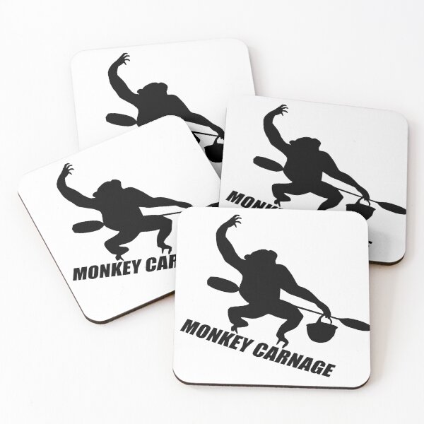 Item preview, Monkey Carnage designed and sold by LocoRico.