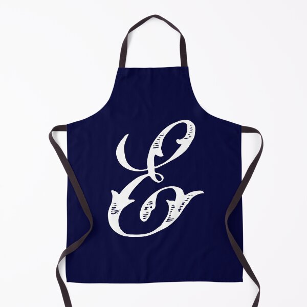 Item preview, Vintage Stylish White Navy Blue Monogram Letter E designed and sold by Vintage-TM.