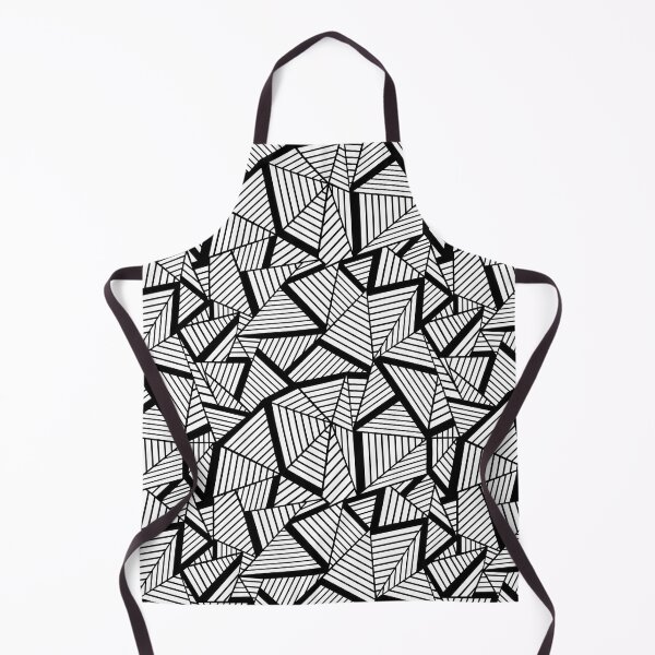 Item preview, Abstraction 2 Repeat Black on White designed and sold by ProjectM.