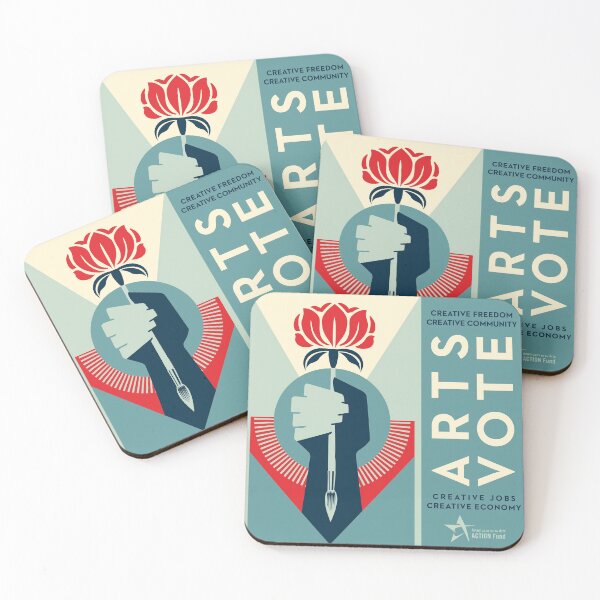 Item preview, ArtsVote Logo - Square designed and sold by Arts Action Fund.