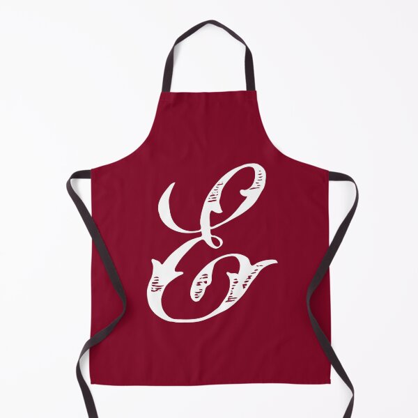 Item preview, Vintage Stylish White Burgundy Red Monogram Letter E designed and sold by Vintage-TM.