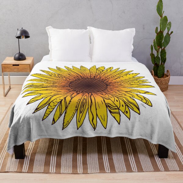 Item preview, Stylized sunflower designed and sold by kjbeanne.