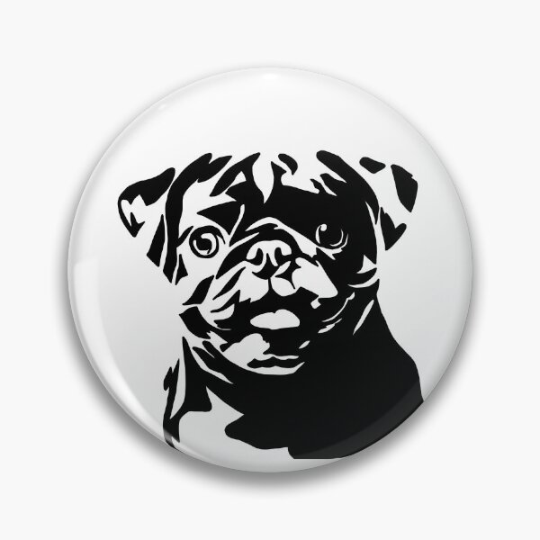 Item preview, Minimalist Pug designed and sold by Whoofster.