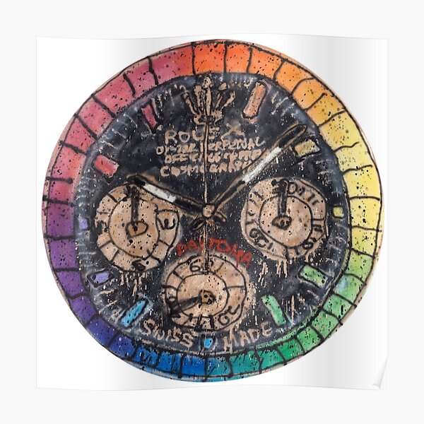 Takashi Murakami Rolex 1 Poster