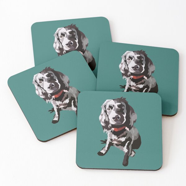 Item preview, Cocker Spaniel Dog Portrait Digital Illustration designed and sold by sherylwylie.