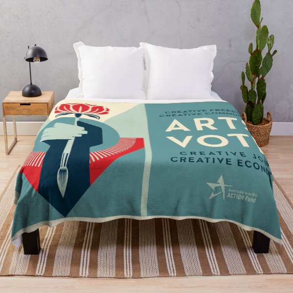 Item preview, ArtsVote Turquoise Logo designed and sold by Arts Action Fund.