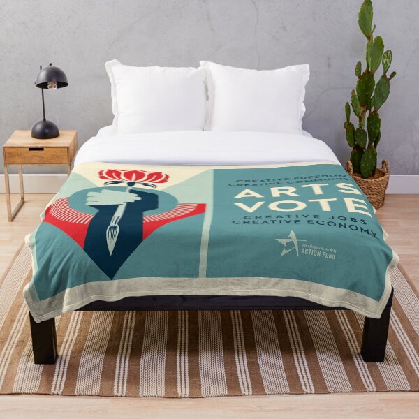 Item preview, ArtsVote Turquoise Logo designed and sold by Arts Action Fund.