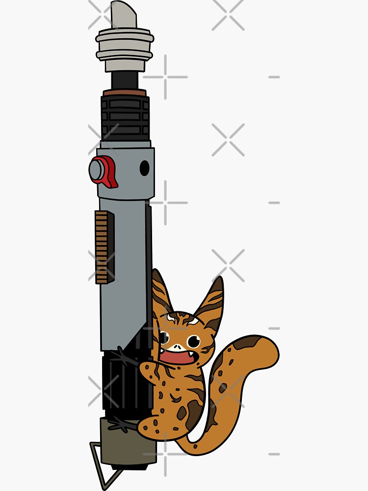 "Copy of loth cat" Sticker for Sale by neeannn | Redbubble