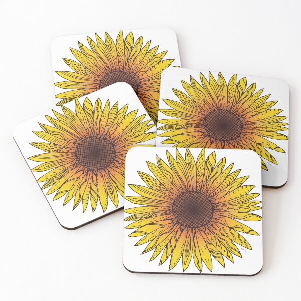 Item preview, Stylized sunflower designed and sold by kjbeanne.