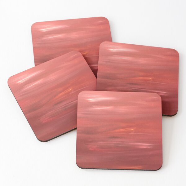 Item preview, Monochromatic Red Modern Abstract  designed and sold by InalterataArt.