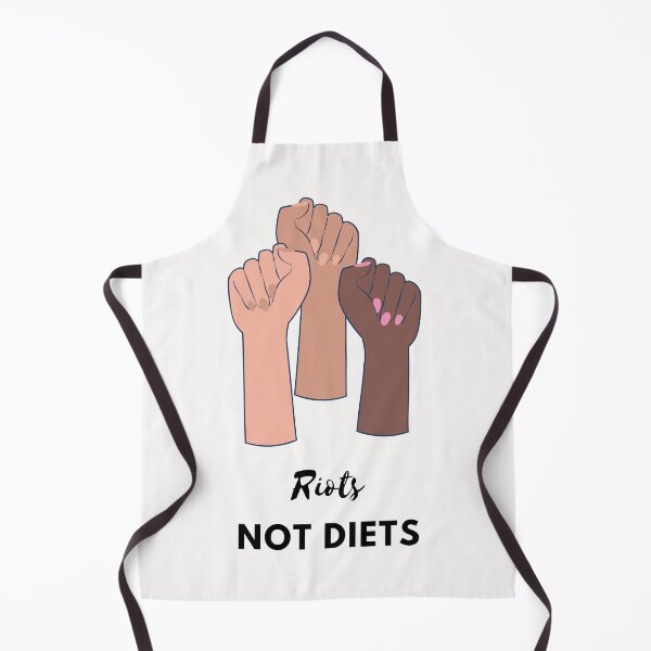 Item preview, Riots Not Diets designed and sold by PetitePeche.