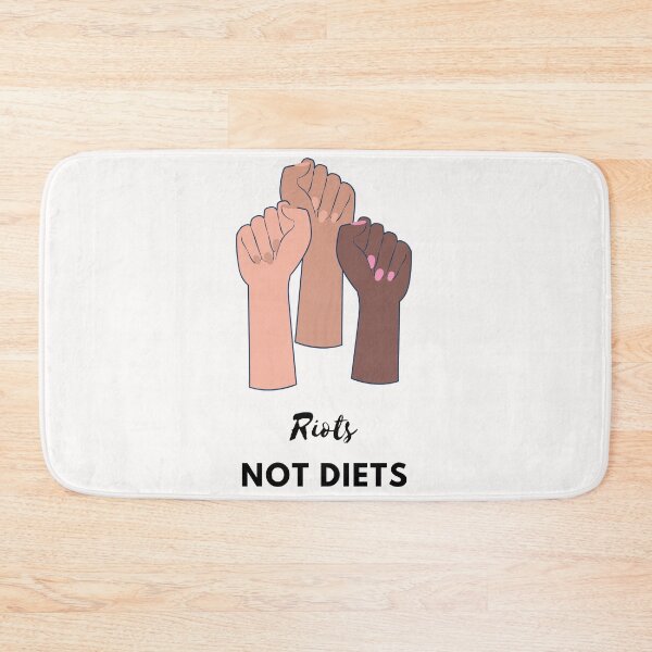 Item preview, Riots Not Diets designed and sold by PetitePeche.