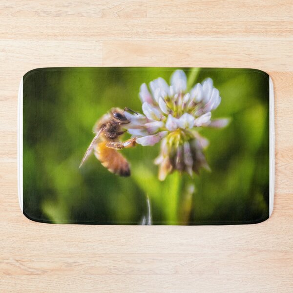 Item preview, Bee Free a honeybee doing its thing designed and sold by MarniePatchett.