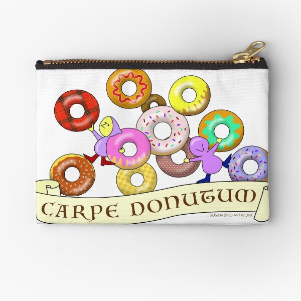 Carpe Donutum II Zipper Pouch