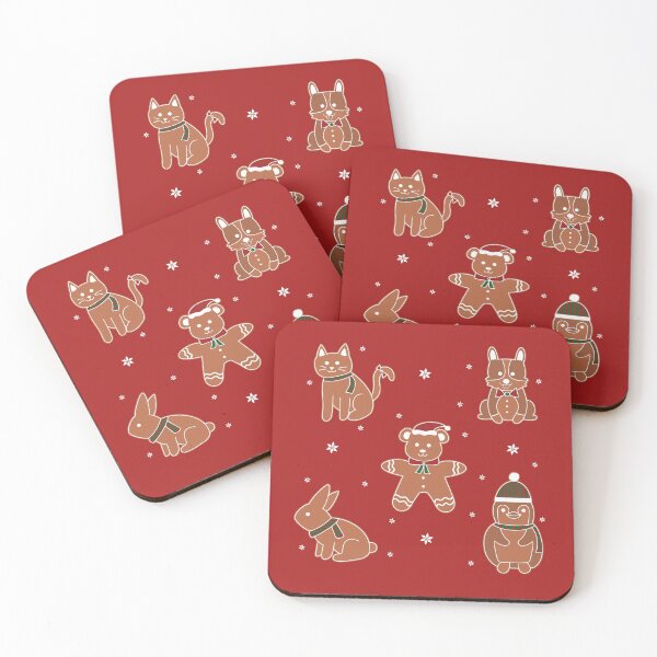 Item preview, Pack christmas gingerbread animals 1 designed and sold by galax-C.