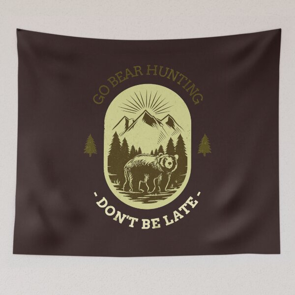 Item preview, 'Go Bear Hunting' COLLECTION designed and sold by JRM Tees & More Store.