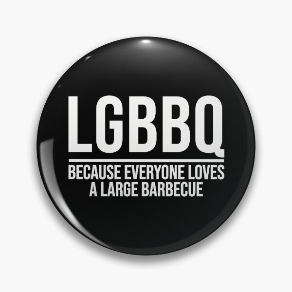 Item preview, EVERYBODY LOVES A LARGE BARBECUE White designed and sold by thedvguy.