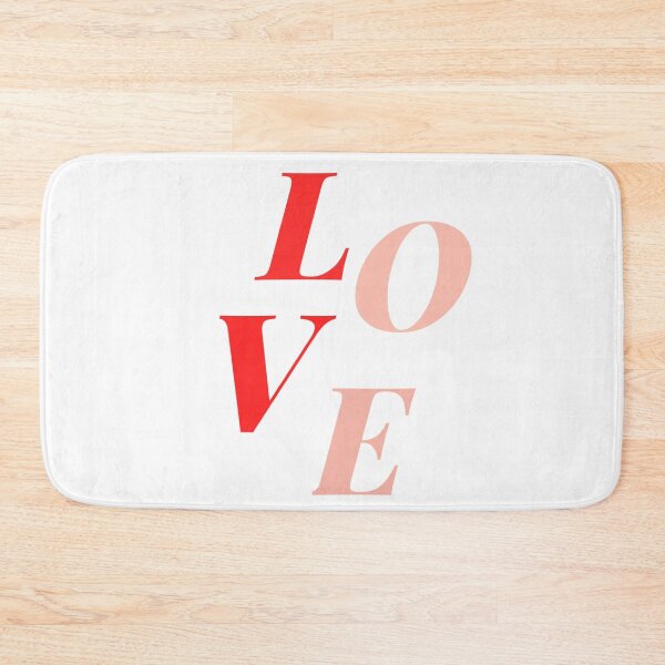 Item preview, Pink and Red LOVE Typography   designed and sold by Dollfacedesign.