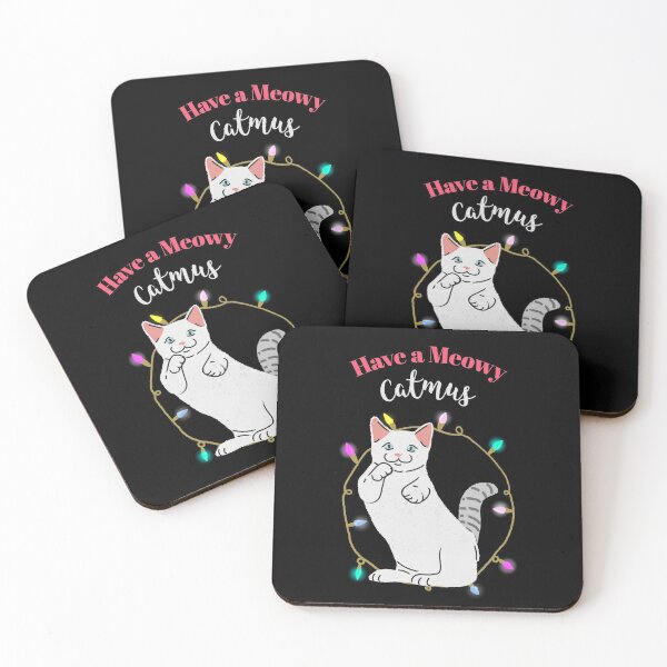 Item preview, Cat lover Happy Christmas 2020, Have a Meowy Catmus! designed and sold by Happy-PrintZ.