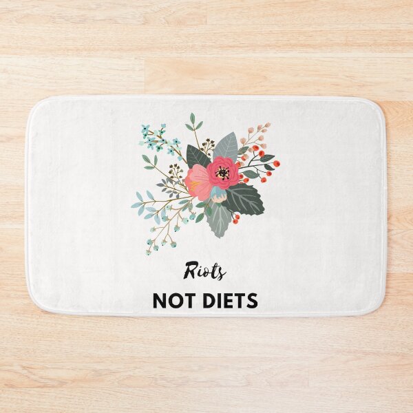 Item preview, Riots Not Diets designed and sold by PetitePeche.