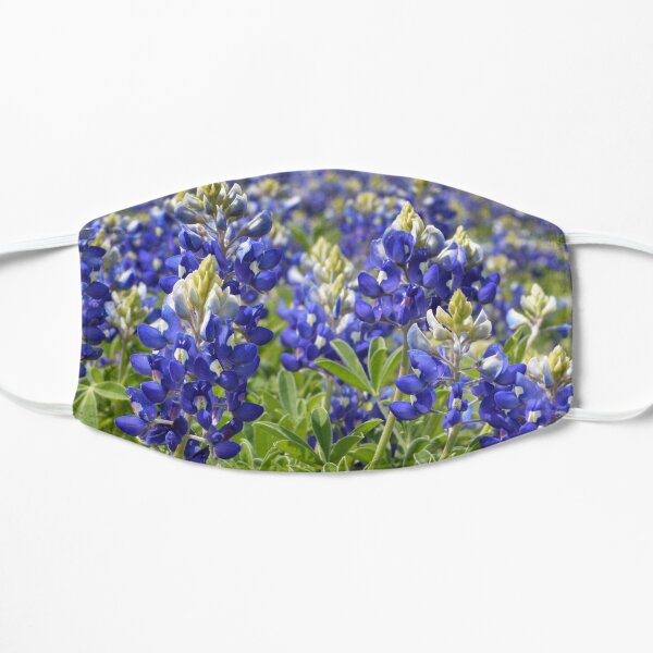 Bluebonnets Flat Mask