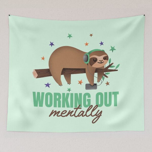 Item preview, Working out mentally designed and sold by Apoorv Choudhary.