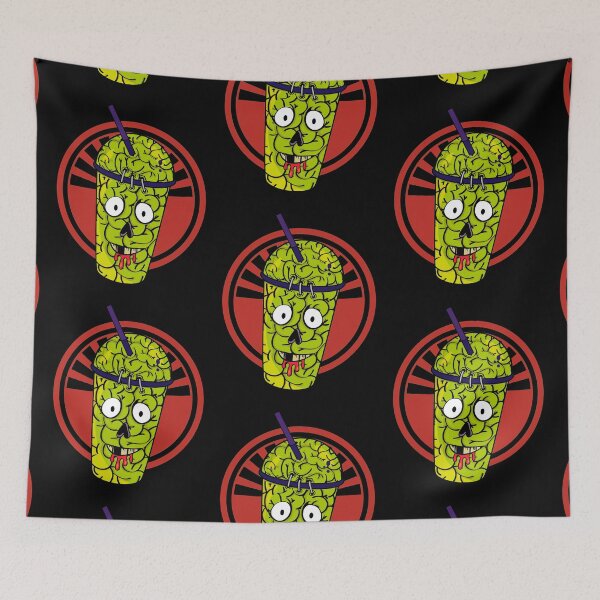 Item preview, Brain Smoothies Corpse Puntastic Zombie Breakfast designed and sold by The Green Corner.
