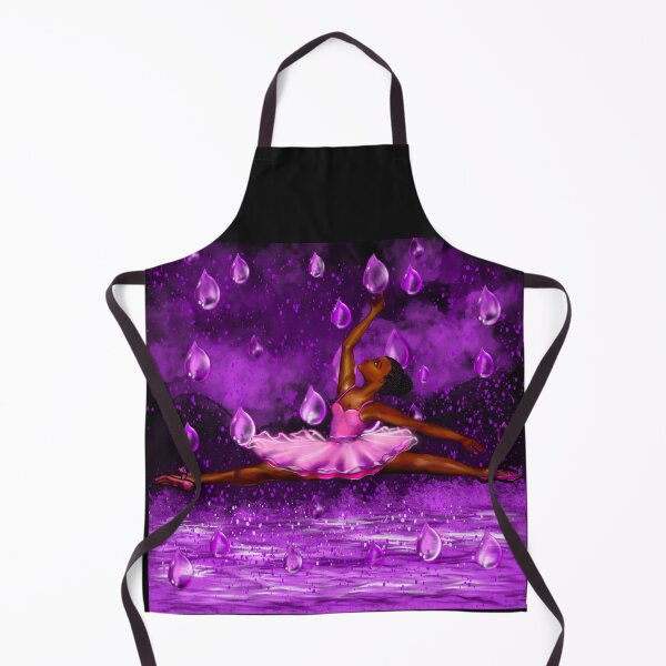 Item preview, Black ballerina in the rain, ballerina among raindrops falling into Water designed and sold by Artonmytee.